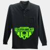 Long Sleeve Silk Touch Polo with Pocket Thumbnail