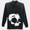 Long Sleeve Silk Touch Polo with Pocket Thumbnail