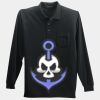 Long Sleeve Silk Touch Polo with Pocket Thumbnail