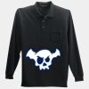 Long Sleeve Silk Touch Polo with Pocket Thumbnail