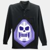 Long Sleeve Silk Touch Polo with Pocket Thumbnail