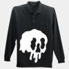 Long Sleeve Silk Touch Polo with Pocket Thumbnail