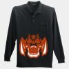 Long Sleeve Silk Touch Polo with Pocket Thumbnail