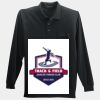 Long Sleeve Silk Touch Polo with Pocket Thumbnail