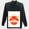 Long Sleeve Silk Touch Polo with Pocket Thumbnail