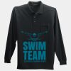 Long Sleeve Silk Touch Polo with Pocket Thumbnail