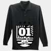 Long Sleeve Silk Touch Polo with Pocket Thumbnail