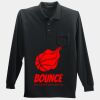 Long Sleeve Silk Touch Polo with Pocket Thumbnail