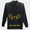 Long Sleeve Silk Touch Polo with Pocket Thumbnail
