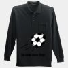 Long Sleeve Silk Touch Polo with Pocket Thumbnail