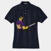 Women's Heavyweight Cotton Pique Polo Thumbnail