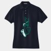 Women's Heavyweight Cotton Pique Polo Thumbnail