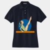 Women's Heavyweight Cotton Pique Polo Thumbnail