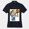 Women's Heavyweight Cotton Pique Polo Thumbnail