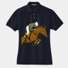 Women's Heavyweight Cotton Pique Polo Thumbnail