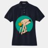 Women's Heavyweight Cotton Pique Polo Thumbnail