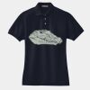 Women's Heavyweight Cotton Pique Polo Thumbnail