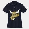 Women's Heavyweight Cotton Pique Polo Thumbnail