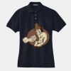 Women's Heavyweight Cotton Pique Polo Thumbnail