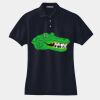 Women's Heavyweight Cotton Pique Polo Thumbnail