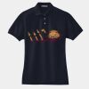 Women's Heavyweight Cotton Pique Polo Thumbnail