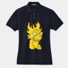 Women's Heavyweight Cotton Pique Polo Thumbnail