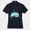 Women's Heavyweight Cotton Pique Polo Thumbnail