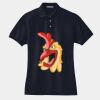 Women's Heavyweight Cotton Pique Polo Thumbnail
