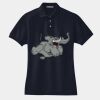 Women's Heavyweight Cotton Pique Polo Thumbnail