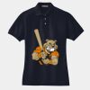Women's Heavyweight Cotton Pique Polo Thumbnail