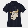 Women's Heavyweight Cotton Pique Polo Thumbnail