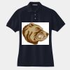 Women's Heavyweight Cotton Pique Polo Thumbnail