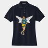 Women's Heavyweight Cotton Pique Polo Thumbnail