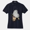 Women's Heavyweight Cotton Pique Polo Thumbnail