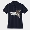 Women's Heavyweight Cotton Pique Polo Thumbnail