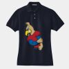 Women's Heavyweight Cotton Pique Polo Thumbnail