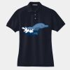 Women's Heavyweight Cotton Pique Polo Thumbnail