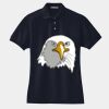 Women's Heavyweight Cotton Pique Polo Thumbnail