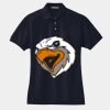 Women's Heavyweight Cotton Pique Polo Thumbnail