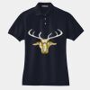 Women's Heavyweight Cotton Pique Polo Thumbnail