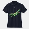 Women's Heavyweight Cotton Pique Polo Thumbnail