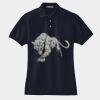 Women's Heavyweight Cotton Pique Polo Thumbnail