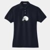 Women's Heavyweight Cotton Pique Polo Thumbnail