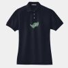 Women's Heavyweight Cotton Pique Polo Thumbnail