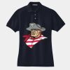 Women's Heavyweight Cotton Pique Polo Thumbnail
