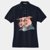 Women's Heavyweight Cotton Pique Polo Thumbnail