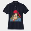 Women's Heavyweight Cotton Pique Polo Thumbnail