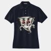 Women's Heavyweight Cotton Pique Polo Thumbnail
