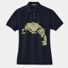 Women's Heavyweight Cotton Pique Polo Thumbnail