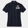 Women's Heavyweight Cotton Pique Polo Thumbnail